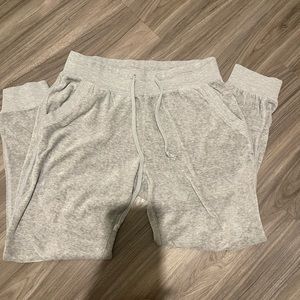 Velvet sweats size small